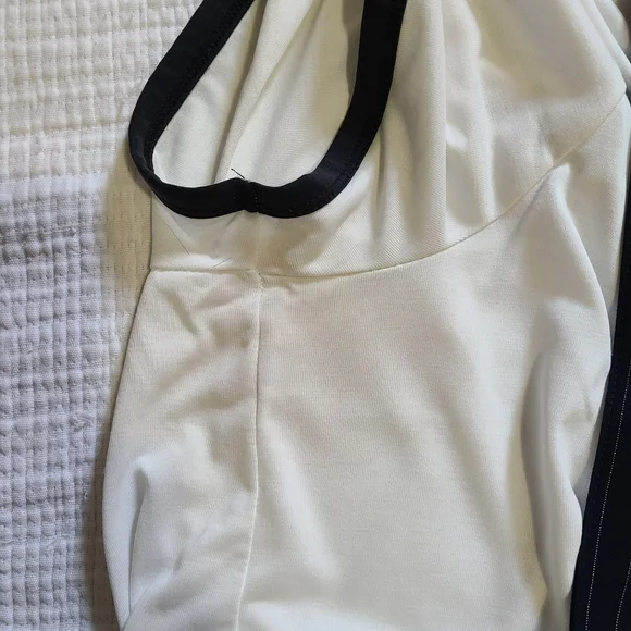 Forever 21 flared suspender skirt and shirt - Picture 3 of 3